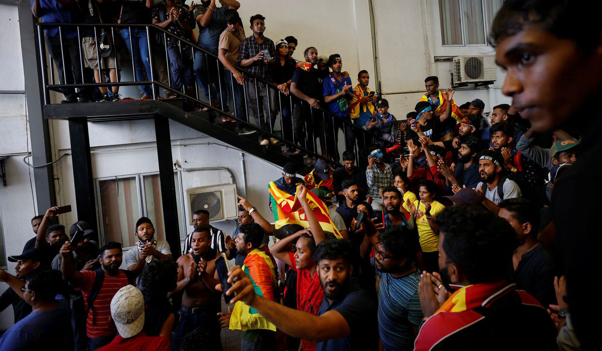 Sri Lankan Protestors